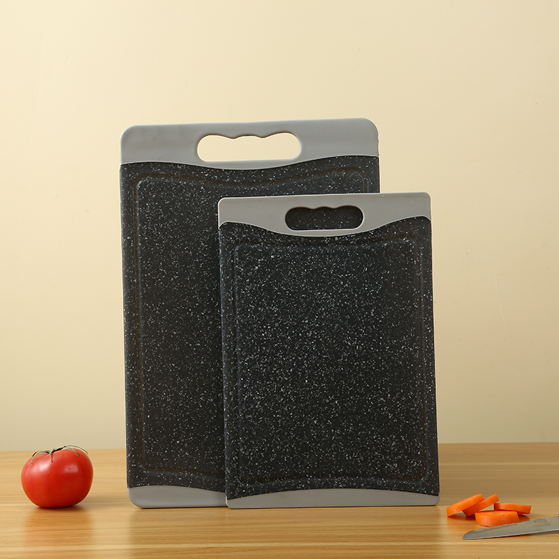 Custom Kitchen Double-Sided Plastic Cutting Board Set