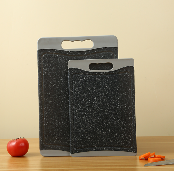 Wholesale Kitchen Faux Marble Plastic Cutting Board 11.2"X16.5" With Customizable Color