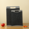 Kitchen Faux Marble Plastic Cutting Board 11.2"X16.5" With Customizable Color