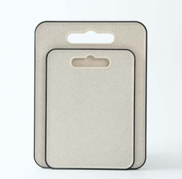 Kitchen Non-Slip  Plastic Cutting Board 11.4"X14.9" Using Wheat Straw and Customizable Color