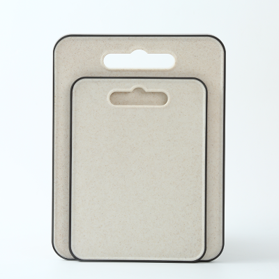 Kitchen Non-Slip  Plastic Cutting Board 11.4"X14.9" Using Wheat Straw and Customizable Color