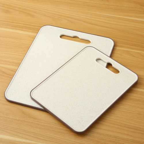 Kitchen Non-Slip  Plastic Cutting Board | 11.4"X14.9" Using Wheat Straw and Customizable Color.