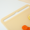 Wholesale Kitchen PP Plastic Cutting Board with Handle 10.6" X 15.7"with Garlic Grater, Built-in Splash Resistant Grooves
