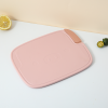 Wholesale Kitchen PP Plastic Cutting Board with Handle 10" X 7.9" With Anti-Slip Foot Pad and Double-Sided Design