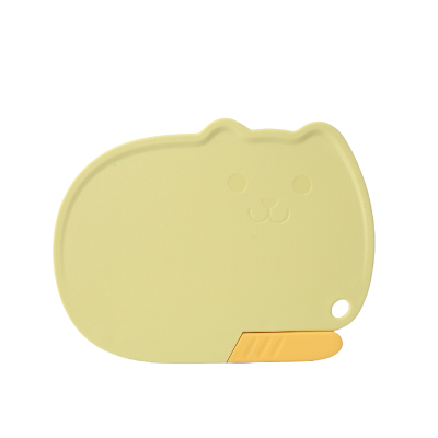Wholesale Kitchen kitty cutting board with Handle  With Anti-Slip Foot Pad and Double-Sided Design