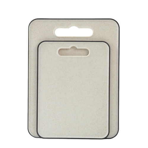 Wholesale Kitchen Non-Slip  Plastic Cutting Board 11.4"X14.9" Using Wheat Straw and Customizable Color