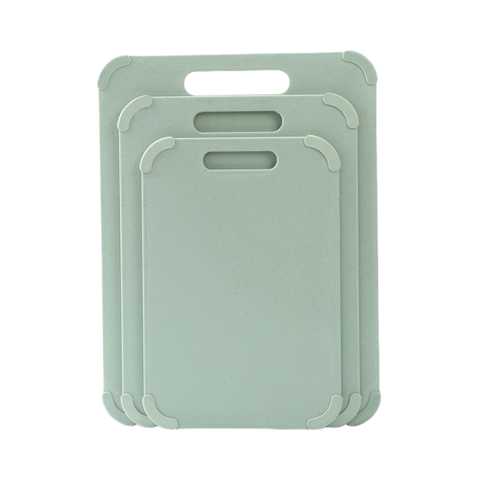 Wholesale Kitchen Non-Slip Plastic Cutting Board 10.6"X14" Using Wheat Straw and Customizable Color