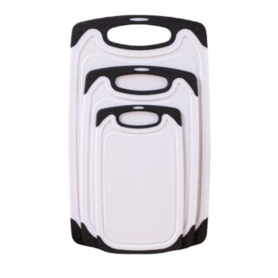 Wholesale Kitchen Double-Sided  Plastic Chopping  Board  Set
