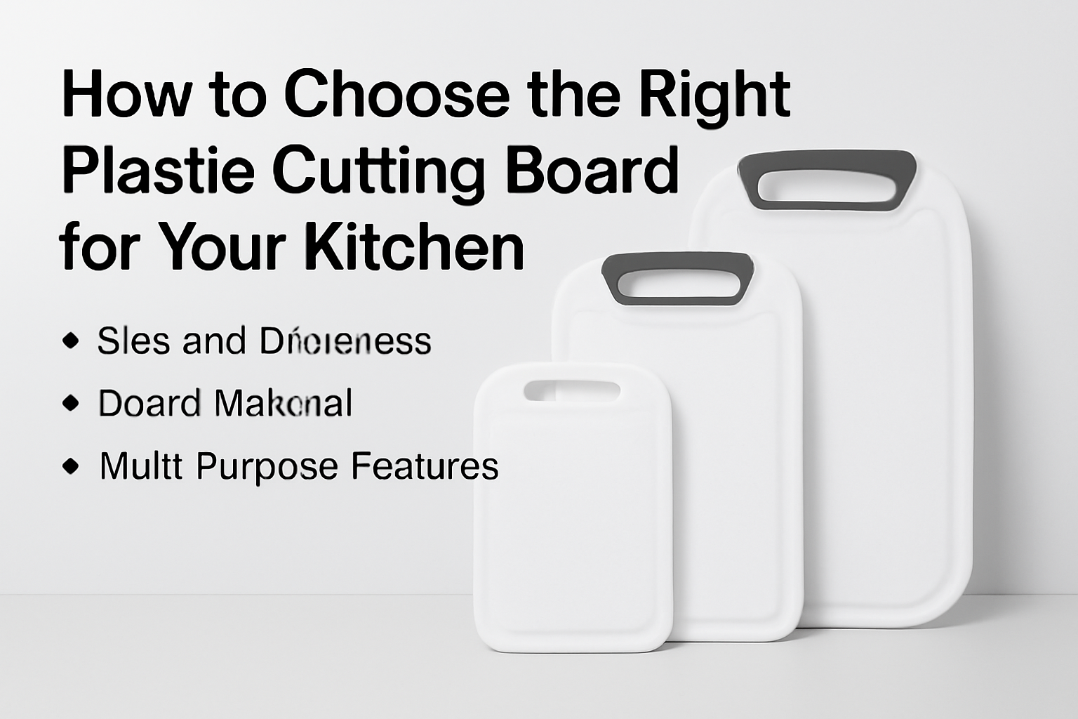 Discover Premium Plastic Cutting Boards from ChopAid – A Trusted Brand for High-Quality Kitchen Essentials
