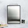 Custom Stainless Steel And Wood Non-Slip Double Sided Use Large Cutting Boards