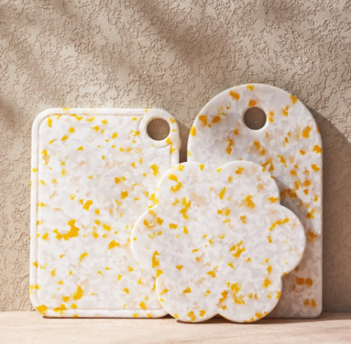 Chopaid Zitronen-Baiser-Schneidebrett aus Recyclingmaterial, langlebig, umweltfreundlich, unverzichtbar für die Küche