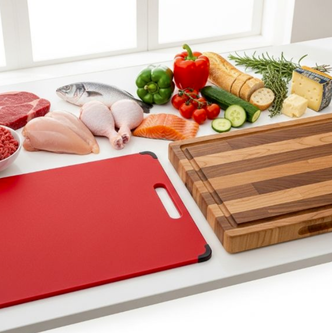 Antibacterial Plastic Cutting Boards vs. Traditional Wooden Cutting Boards: Which is Safer?