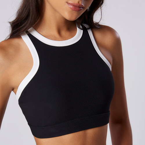 High Neck Yoga Sports Bra | Retail