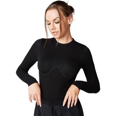 Long Sleeve Corset Sweatshirts Pullover Tops | OEM