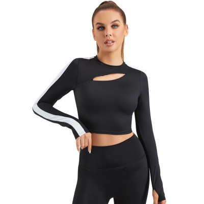 Zipper Workout Casual Sweatshirts Pullover Tops | OEM