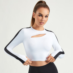 Zipper Corset Workout Sweatshirts | Pullover Tops | Retail