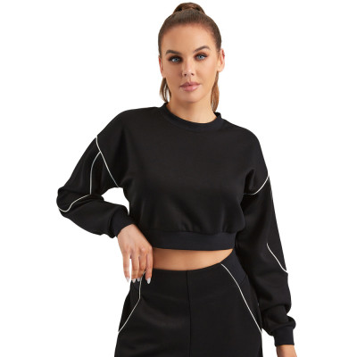 Women Crop Sweatshirts Pullover Tops | Retail