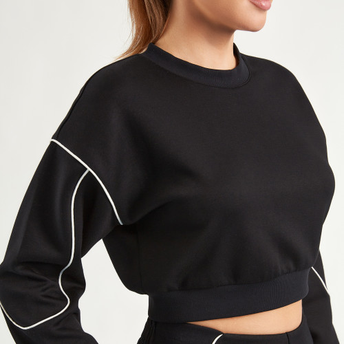 Women Crop Sweatshirts Pullover Tops | OEM