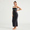 Lady Adjustable Straps Long Bodycon Dresses | OEM