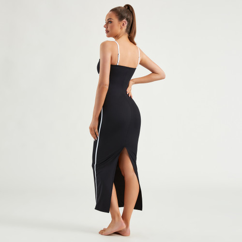 Adjustable Straps Long Bodycon Dresses | Retail Hot