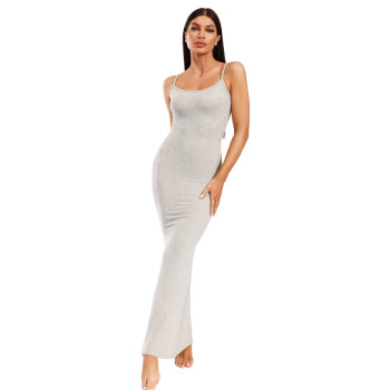 Women Sweat Wicking Spaghetti Strap Bodycon Dresses | OEM