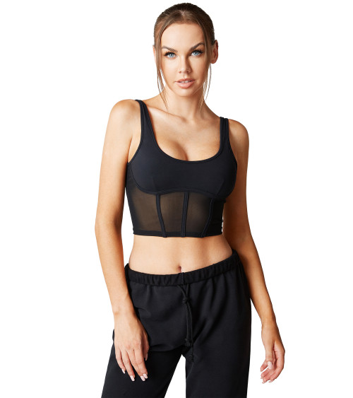 Built in Pads Mesh Sports Bra | Best Seller