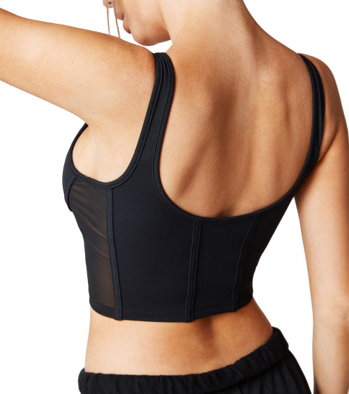 Built in Pads Mesh Sports Bra | Best Seller