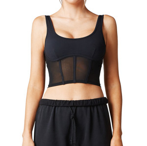 Built in Pads Mesh Sports Bra | Best Seller