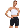 Spaghetti Strap Halter Sports Bra White |  OEM