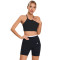 High Neck Halter Sports Bra Black | OEM