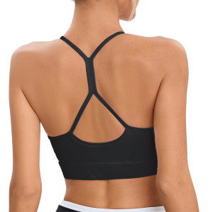 High Neck Racerback Halter Sports Bra | Best Seller