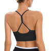 High Neck Racerback Halter Sports Bra | Best Seller