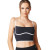 SHEVIGOR Contrast-Trim Sports Bra | Square Neck Yoga Workout Crop Tops | Retail
