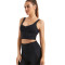 Women's Bulit in Bra Sports Bras | Medium Impact Longline Sweetheart | Retail
