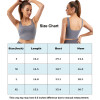 Longline Sports Bra | Scoop Neck Bulit In Bra | Retail