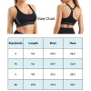 Scoop Neck Racerback Sports Bra | Airbrush Streamlined Bras| Retail