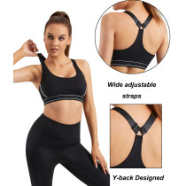 Scoop Neck Racerback Sports Bra | Airbrush Streamlined Bras| Retail