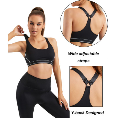 Scoop Neck Racerback Sports Bra | Airbrush Streamlined Bras| Retail