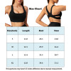 Black Sports Bra | Scoop Neck Racerback Sports Bra | Retail