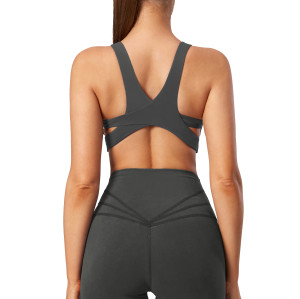 Spaghetti Strap Sports Bra | Workout Fitness Basic Crop Tops| Retail