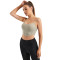 Spaghetti Strap Sports Bra | Workout Fitness Basic Crop Tops| Retail