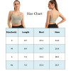 Spaghetti Strap Sports Bra | Workout Fitness Basic Crop Tops| Retail