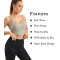 Spaghetti Strap Sports Bra | Workout Fitness Basic Crop Tops| Retail