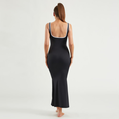 Square Neck Open Back Bodycon Dresses | OEM