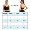 Spaghetti Strap Sports Bra | Black Bulit in Bra Crop Tops | Retail
