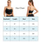 Spaghetti Strap Sports Bra | Black Bulit in Bra Crop Tops | Retail