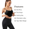 Spaghetti Strap Sports Bra | Black Bulit in Bra Crop Tops | Retail