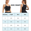 Seamless Padded Sports Bras | Contrast Color Sweetheart Yoga Bra| Retail