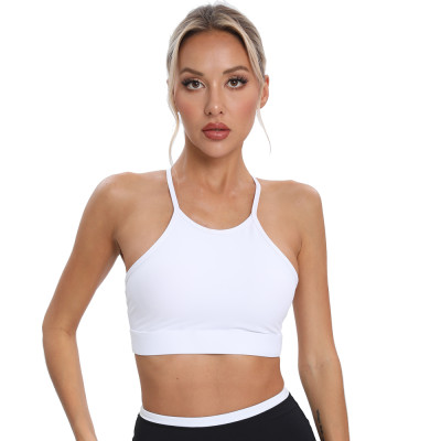 Spaghetti Strap Halter Sports Bra |  Best Seller