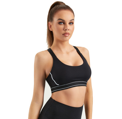 Scoop Neck Racerback Sports Bra | Airbrush Streamlined Bras| Retail